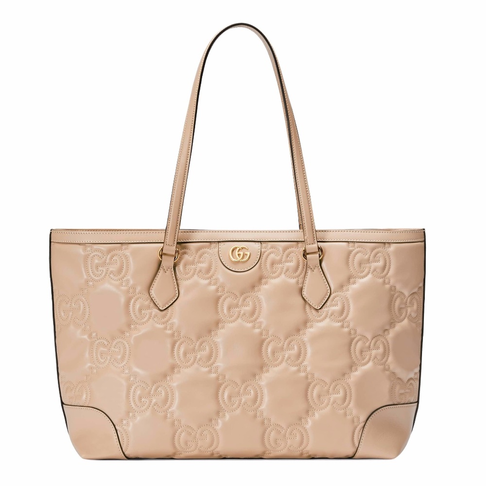New in Box! GUCCI GG Matelasse Medium tote in bone